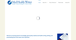 Desktop Screenshot of medhealthwriter.com